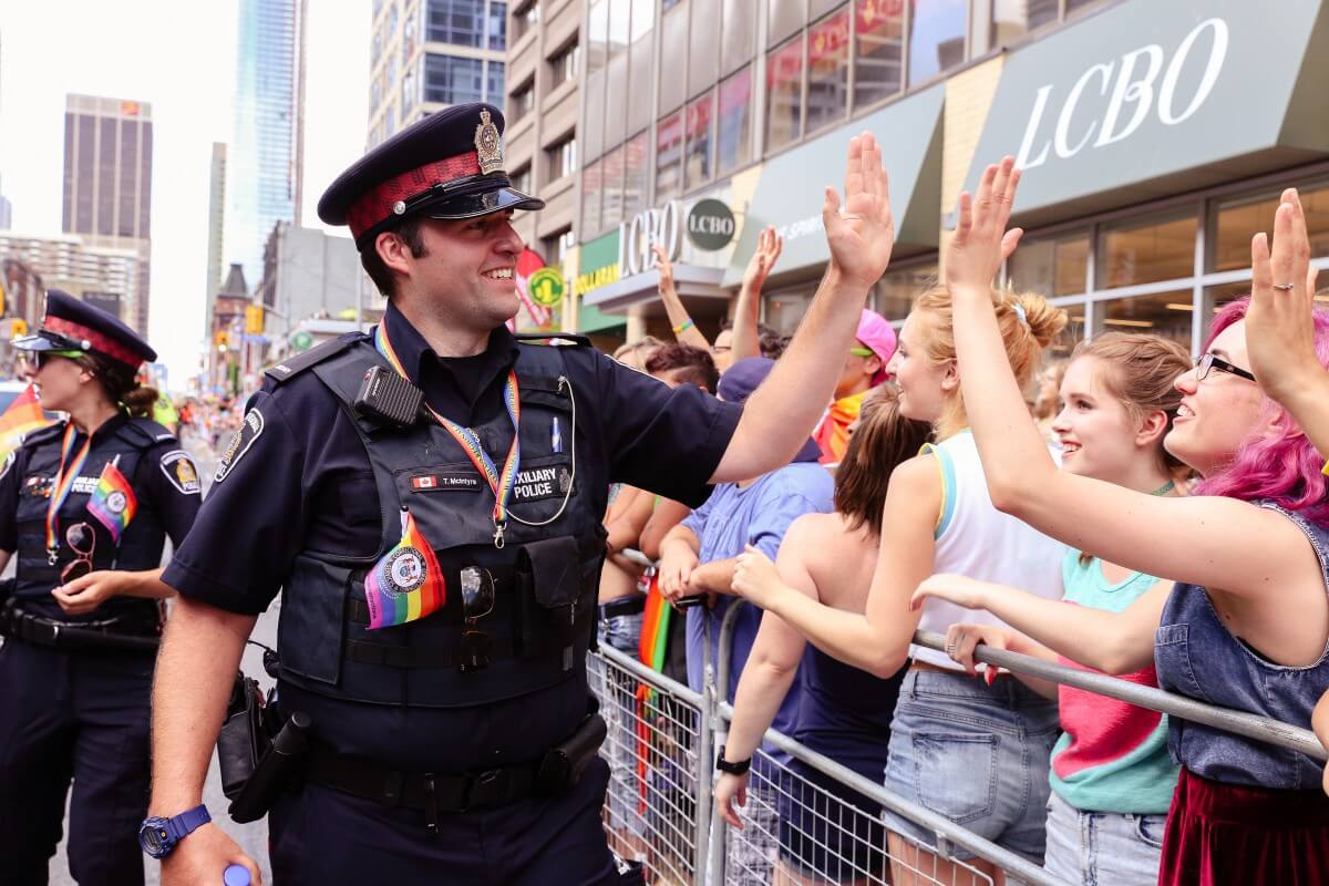 The police aren't to be feared in Canada, Source: Shawn Goldberg/Shutterstock.