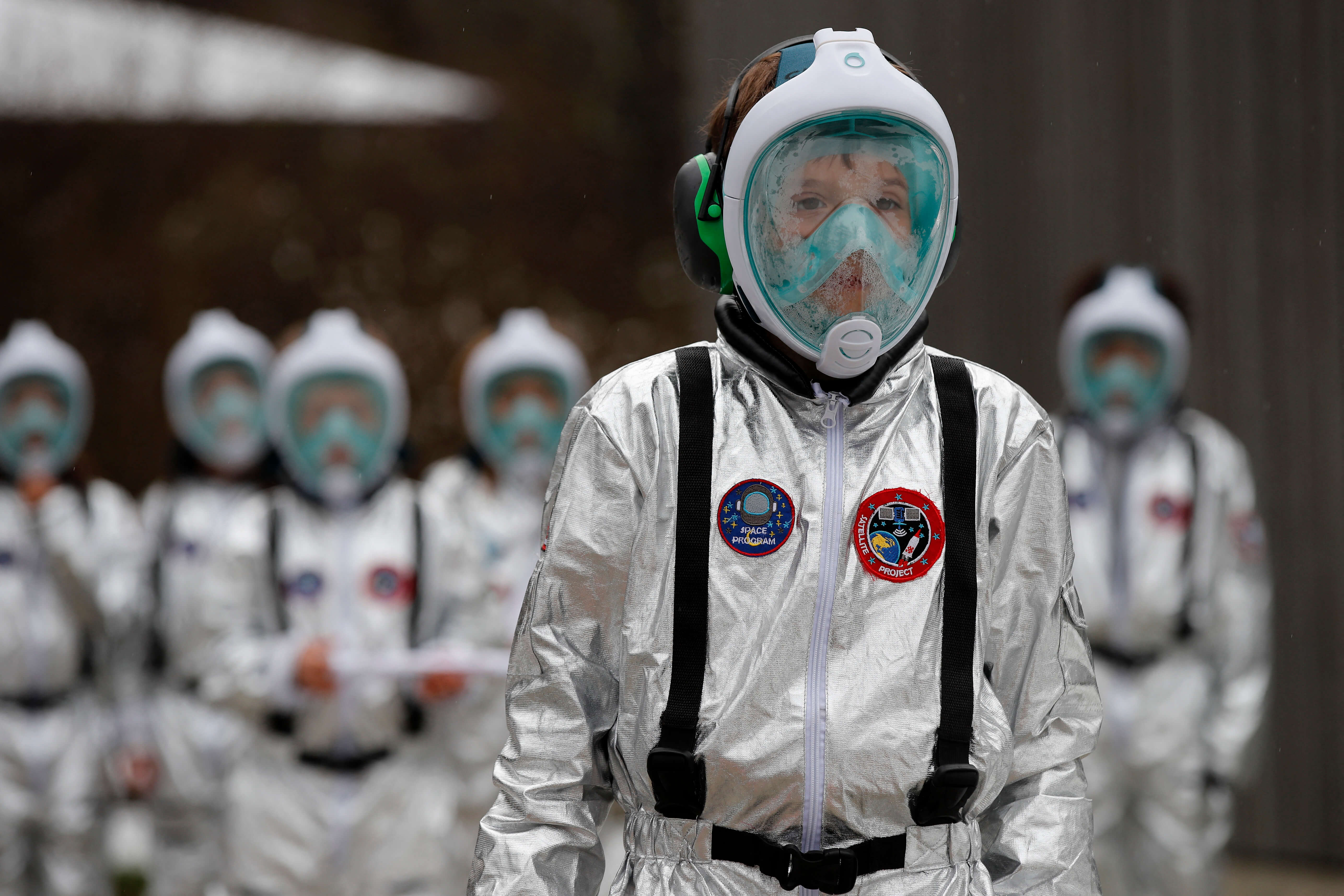 Swiss kids suit up for 'Mission to Mars'